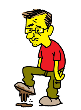 Charb, le papounet de Maurice et Patapon